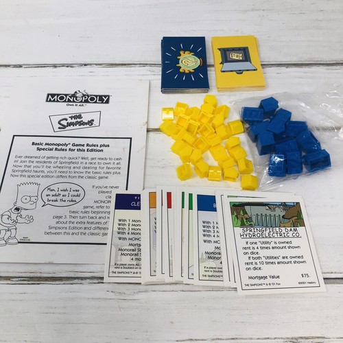 Monopoly the simpsons edition - monopoly,