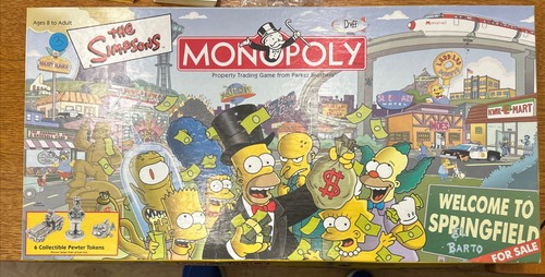The simpsons monopoly - simpsons, monopoly welcome