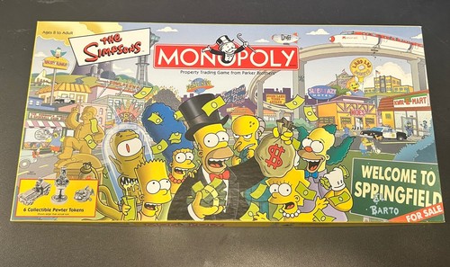 The simpsons monopoly complete - the,