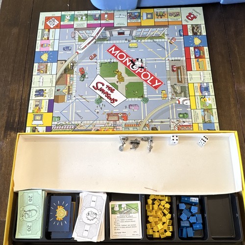 Monopoly the simpsons - simpsons,